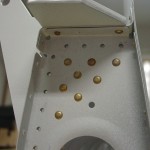 Bracket-rib rivets first