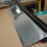 Left aileron assembly