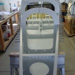 Fuselage upright from aft