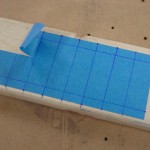 Tape marker for rivet layout