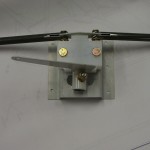 Hinge pin mechanism lever